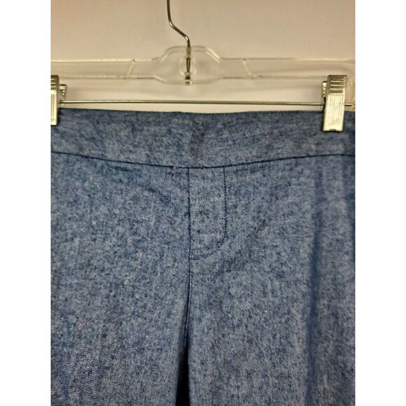 Old Navy Ladies Maternity Pixie Pants NWT.   Medium Blue Denim, Size 16. - Picture 5 of 12